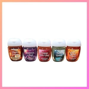 FALL FAVORITES 5-PACK POCKETBAC HAND SANITIZERS BY BATH AND BODY WORKS